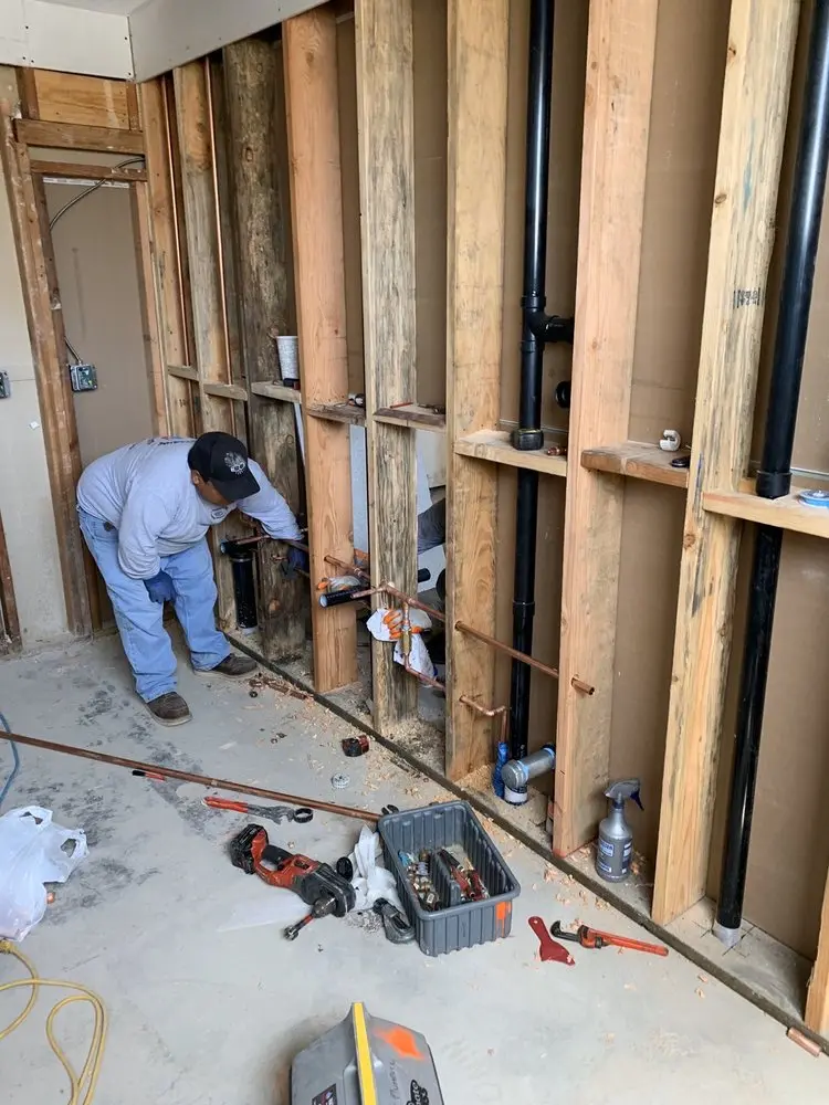 Commercial rough-in plumbing for Gas Line Repair in Brandon Gardens